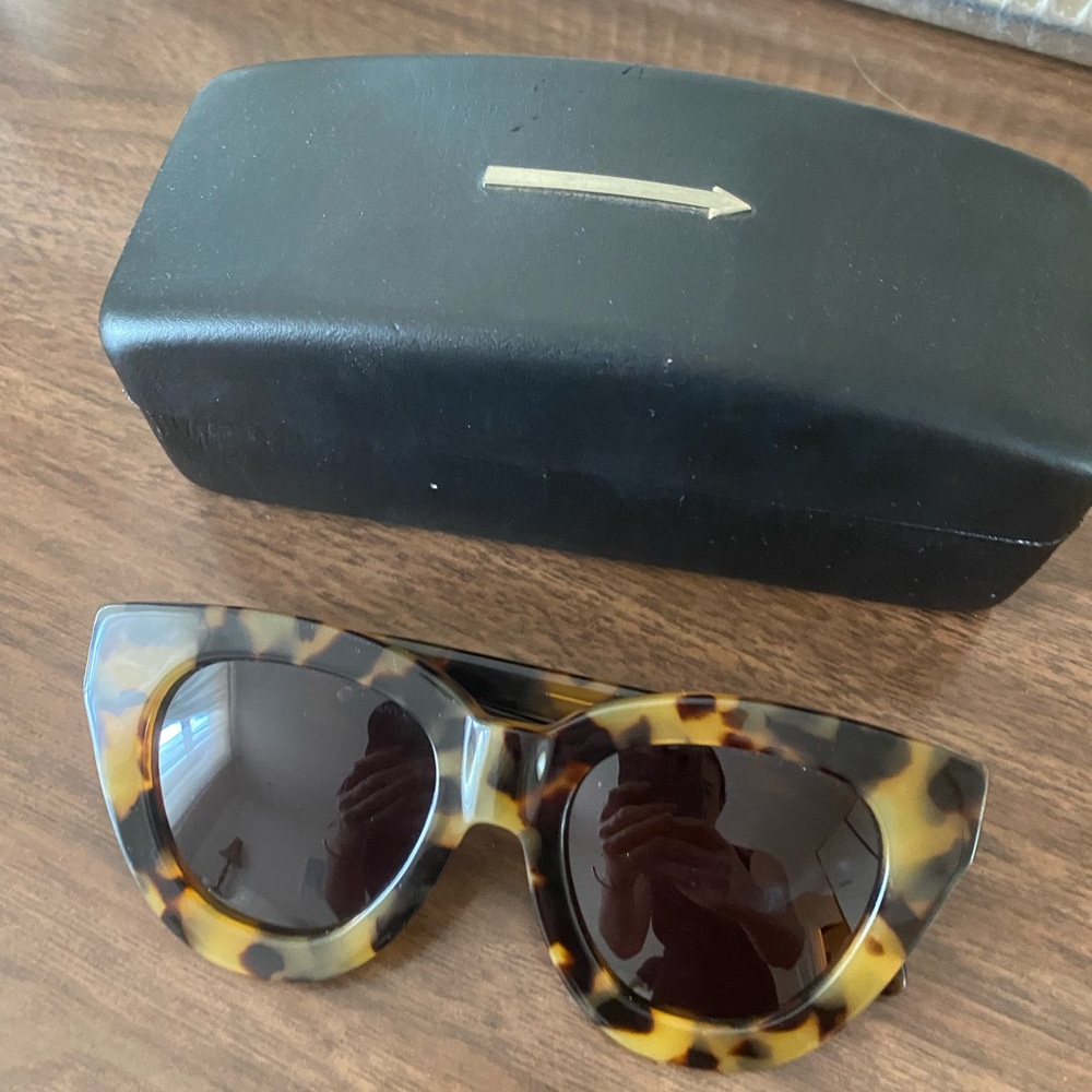 GLAM! Vintage Karen Walker Sunglasses Tortoiseshell Cat Eye